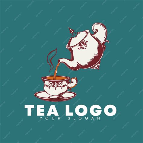 Premium Vector Tea Logo Design