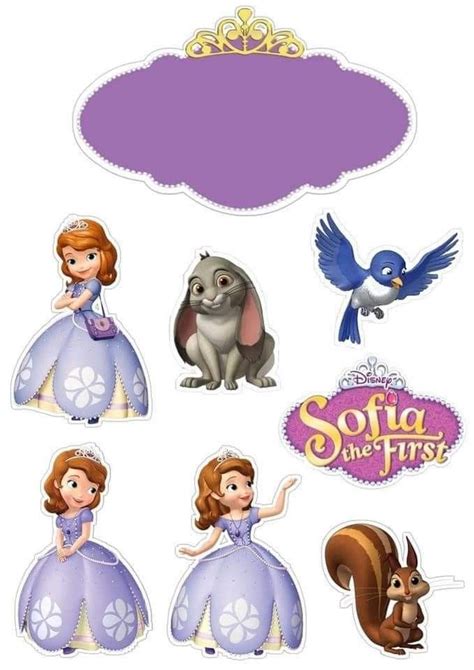 Pin by Monica Montaño on Imágenes reposteras Sofia the first