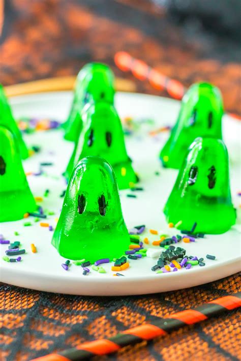 Ghost Jello Shots Life With The Crust Cut Off