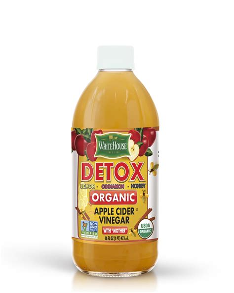 White House Detox Apple Cider Vinegar 16 Fl Oz Walmart Com Artofit