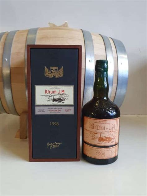 Rhum Vieux Jm Cl Millesime Ans Etiquette Cuir Rhum