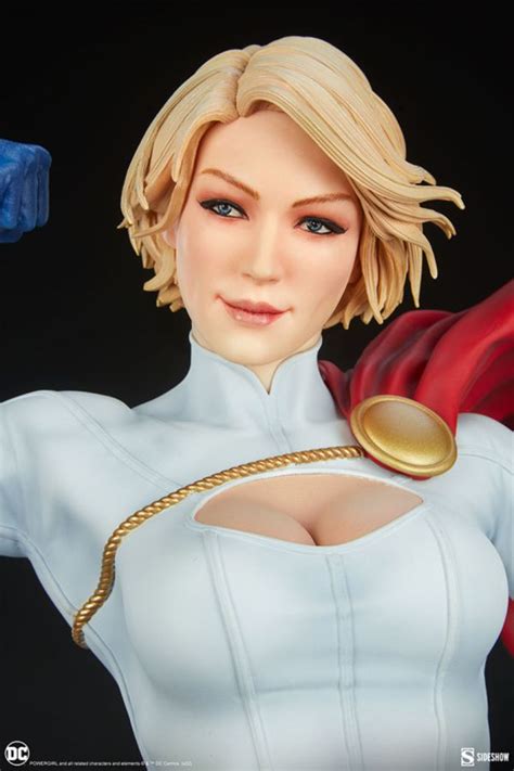 Dc Comics Power Girl Premium Format Statue Ikon Collectables