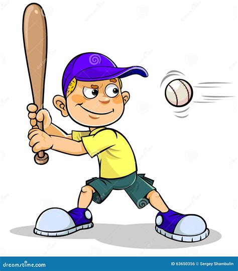 Cartoon Baseball Player/ai Vector Illustration | CartoonDealer.com #5316192