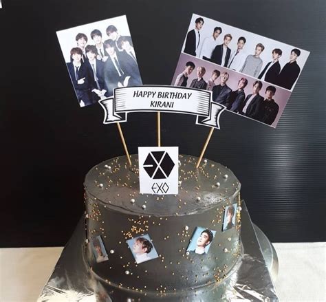 Detail Kue Ulang Tahun Kue Ulang Tahun Gambar Exo Koleksi Nomer 3
