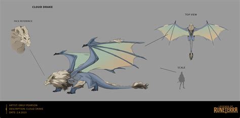 Cloud Drake Concept Rlegendsofruneterra