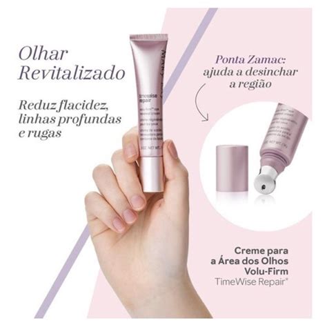 Creme Area Dos Olhos Volu Firm Timewise Repair Mary Kay Shopee Brasil