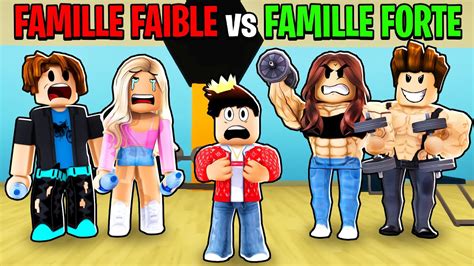 Famille Faible Vs Famille Forte Brookhaven Rp Youtube