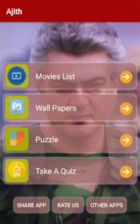 Ajith -Movies ListWallpapers for Android - Download