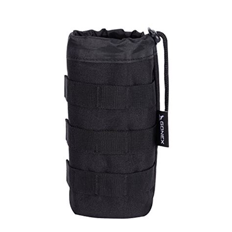 Gonex Tactical Military MOLLE Water Bottle Pouch Drawstring Open Top