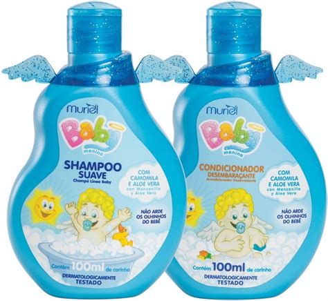 Kit Baby Menina Shampoo E Condicionador Muriel Ml Muriel Ml