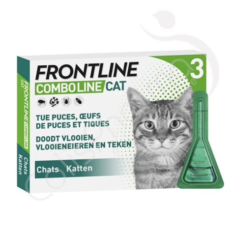 Frontline Combo Line Chat Pipettes Antiparasitaires