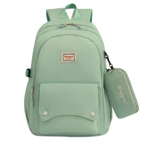 Mochila Feminina Semi Imperme Vel Vira Bolsa Media Compacta Escola