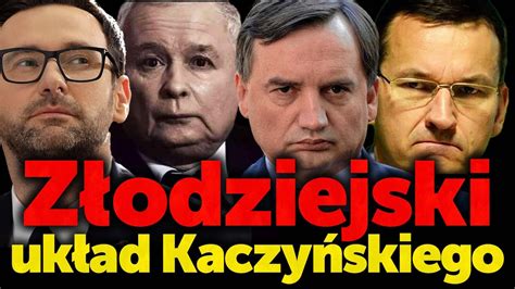 Złodziejski układ Kaczyńskiego Afery PiS to konsekwencja działań