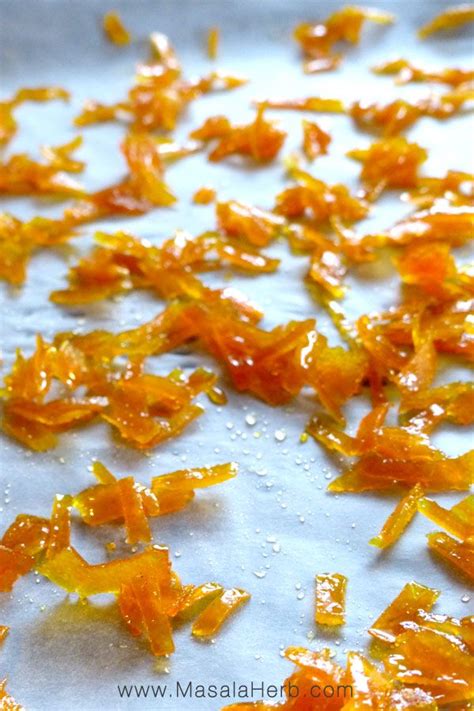 Quick Candied Orange Peel Recipe How To Make Candied Orange Peel Diy