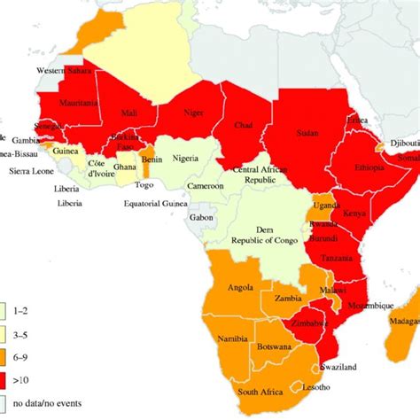 Western Sub Saharan Africa Map