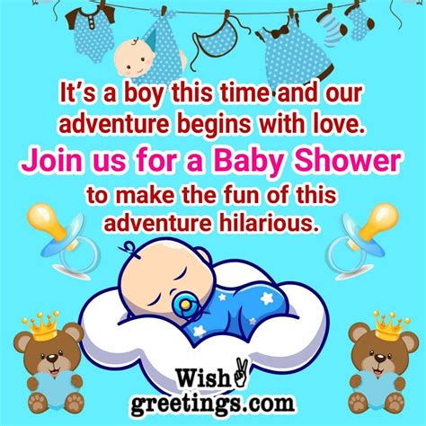 Baby Shower Invitation Messages Wish Greetings