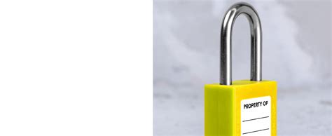 Tradesafe Lockout Tagout Locks Set With Master Keys 10 Yellow Loto
