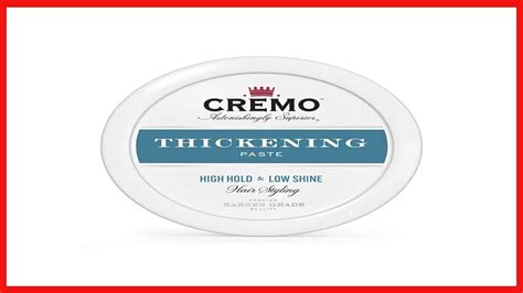 Great Product Cremo Premium Barber Grade Hair Styling Thickening Paste High Hold Low Shine