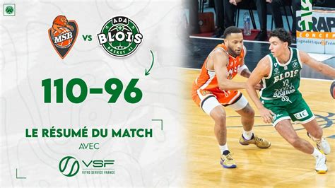 R Sum Le Mans Sarthe Basket Vs Ada Blois Betclic Elite Youtube