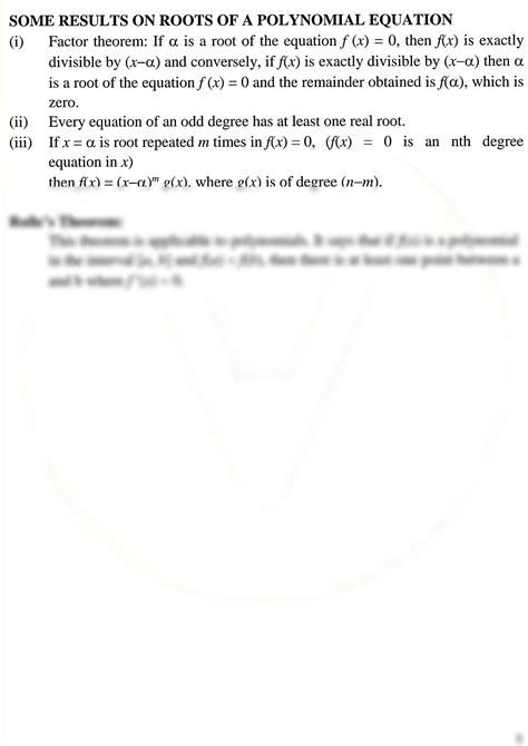 Solution Jee Main 2023 Maths Revision Notes On Complex Numbers And