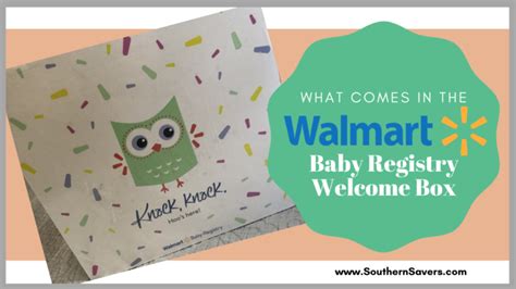 Everything In The Walmart Baby Registry Welcome Box Review