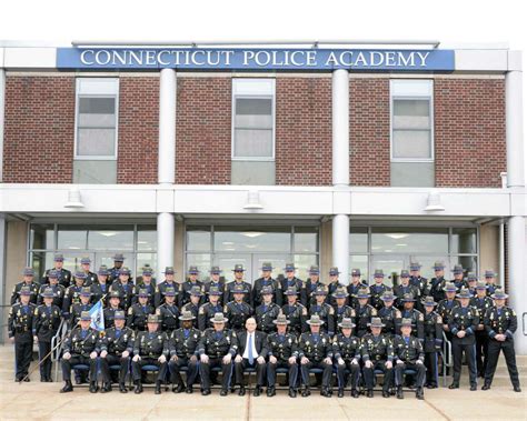 28 Recruits Graduate From Connecticut State Police Trooper Training In Middletown