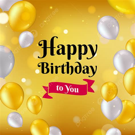 Happy Birthday Card PNG