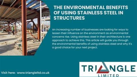 The Environmental Benefits Of Using Stainless Steel In Structures