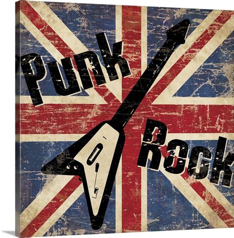 Punk Rock Wall Art Canvas Prints Framed Prints Wall Peels Great