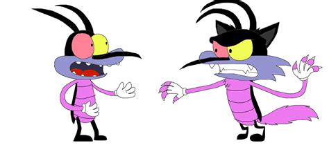 Joey meets Wereroach Joey : r/oggyandthecockroaches 