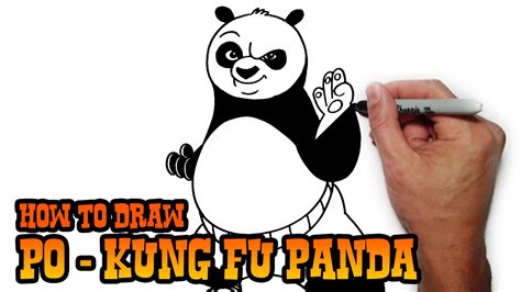 Kung Fu Panda Cartoon Drawing