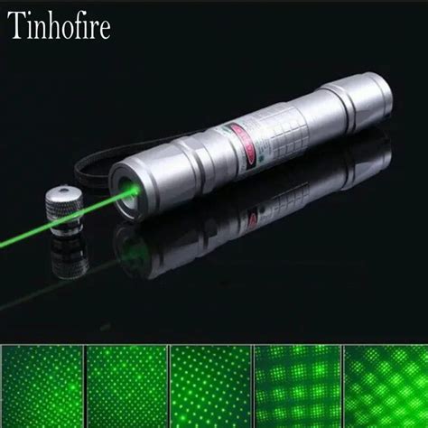 Tinhofire Professional Mw Nm Laser Green Pointer Waterproof High