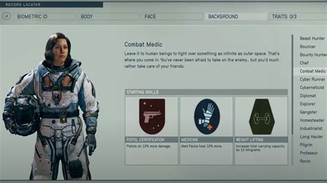 Starfield character creation and customization explained | TechRadar