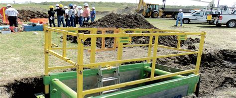 Construction Equipment Gravel Boxes Laser Surveying