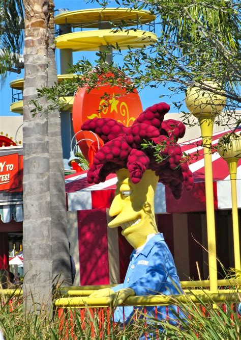 Sideshow Bob Universal Studios Painting Universal Studios Sideshow