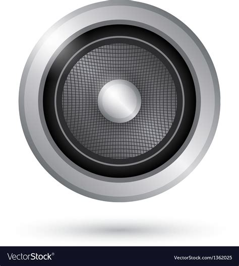 Audio Speaker Icon Royalty Free Vector Image Vectorstock