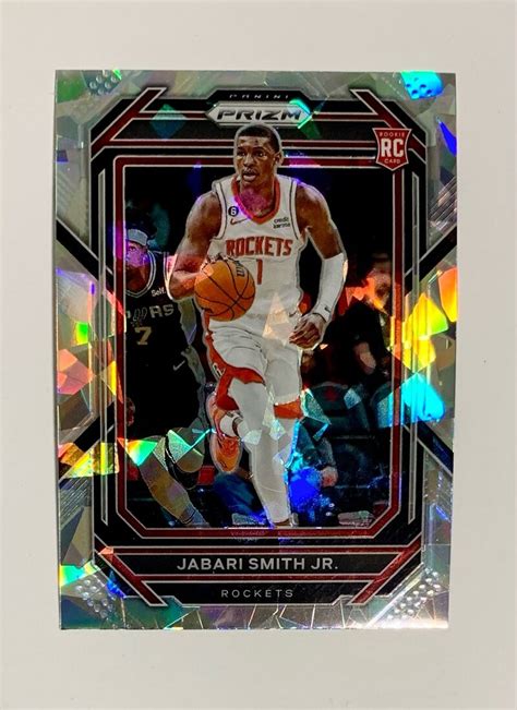 2022 23 Panini Prizm Basketball Base Ice 228 Jabari Smith Jr Houston