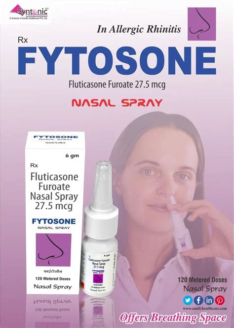 Fluticasone Furoate Nasal Spray For Clinical At Rs 375 Piece In Mohali Id 2852712691173