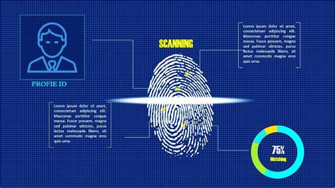 Biometric Fingerprint Scanning Slide In PowerPoint YouTube