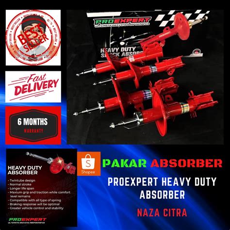 Naza Citra Proexpert Heavy Duty Absorber New Stock Shopee Malaysia