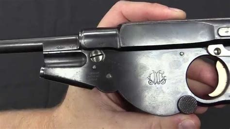 Bergmann 1896 No3 Pistol Youtube