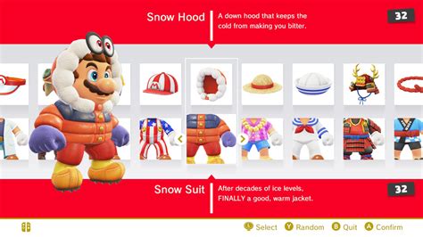 Super Mario Odyssey Check Out Every Mario Outfit All Costumes