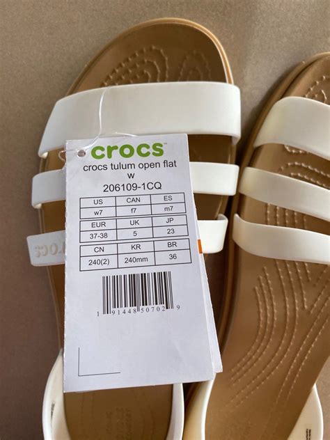 Crocs Tulum Open Flats Womens Fashion Footwear Flats On Carousell