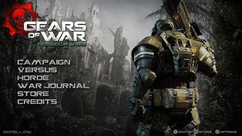 Gears Of War Pendulum Wars Menu Concept Fan Made Rgearsofwar