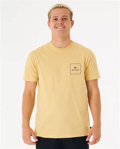 Jual Rip Curl Rip Curl Corp Icon Tee Washed Yellow Original