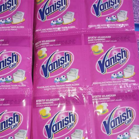 Jual Vanish Cair Sachet Mlx Pcs Shopee Indonesia