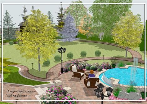 Фонтан. визуализация https://www.facebook.com/atlantida.kz | Dry garden ...