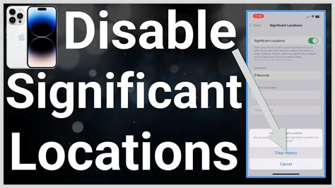 How To Turn Off Significant Locations On Iphone Youtube
