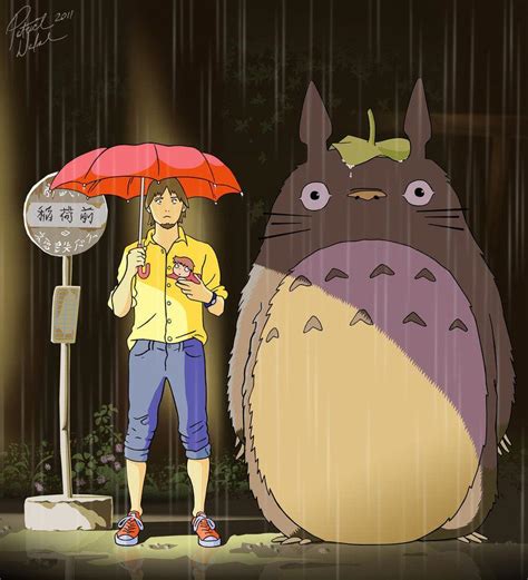 Totoro Bus Stop Wallpapers Top Free Totoro Bus Stop Backgrounds