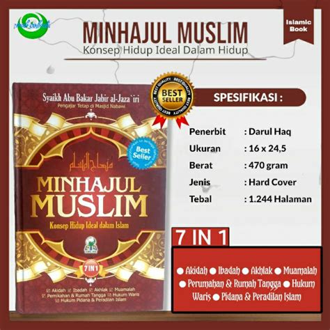 Jual BUKU MINHAJUL MUSLIM KONSEP HIDUP IDEAL DALAM ISLAM Shopee Indonesia